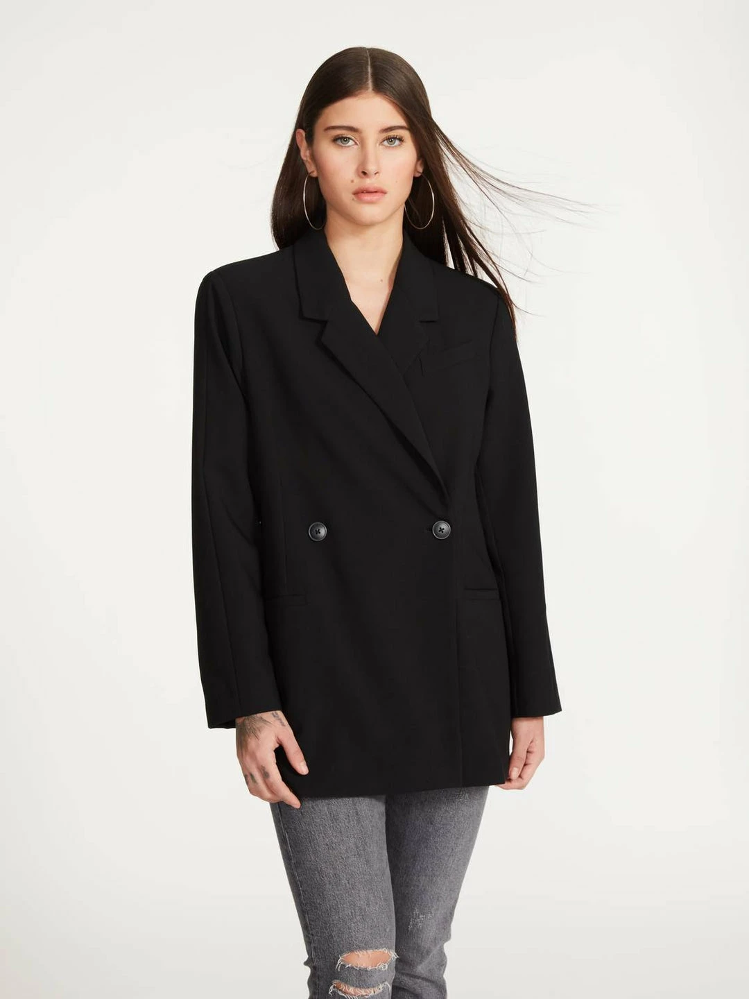 Outlet ๐ฏ Steve Madden Stella Blazer in Black ๐ - Image 3