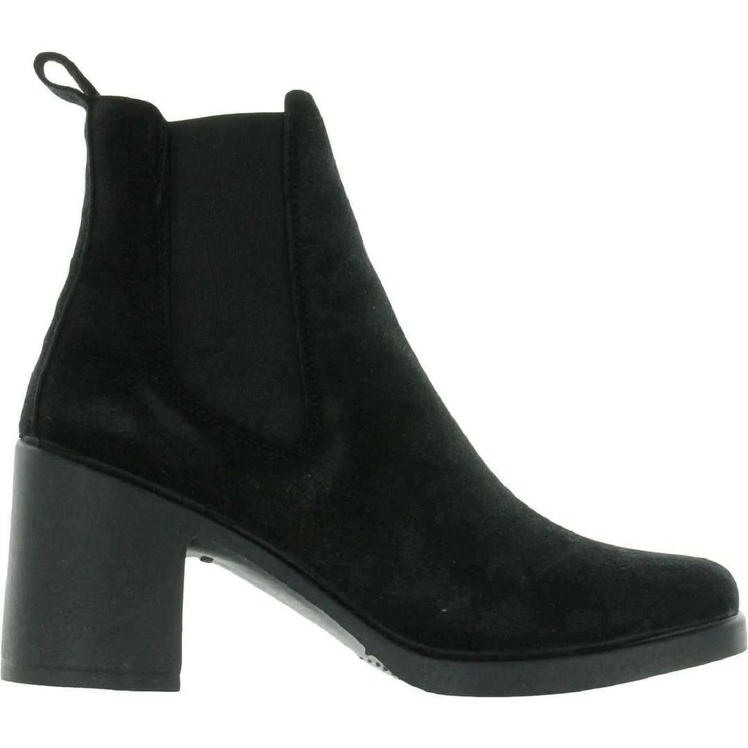 Outlet 🎁 Steve Madden Match 👩 Womens Suede Solid Chelsea 🥾 Boots ⭐ - Image 2