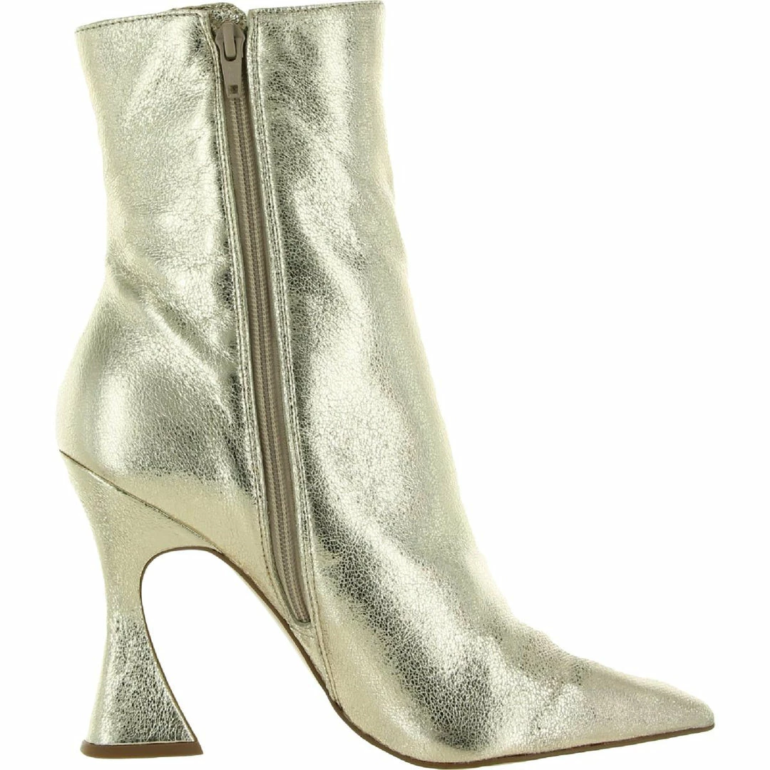 Flash Sale ✨ Steve Madden Vivy 👩 Womens Leather Pointed Toe Mid-Calf 🥾 Boots 😍 - Image 2