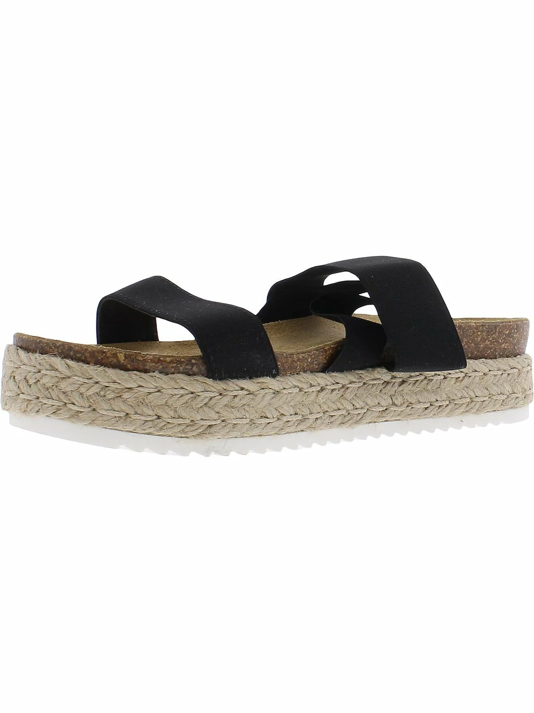 Promo ๐ฅฐ Steve Madden Kahlua ๐ฉ Womens Slip On Ankle Strap Flatform ๐ฉด Sandals ๐งจ