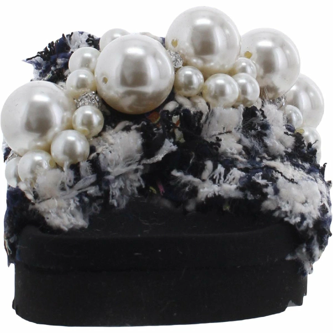 Brand new ๐งจ Steve Madden Amie ๐ฉ Womens Boucle Embellished Footbed ๐ฉด Sandals ๐ - Image 3