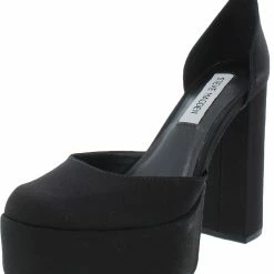 Cheap 🔥 Steve Madden Agata 👩 Womens Satin Ankle Strap Platform 👠 Heels 😍