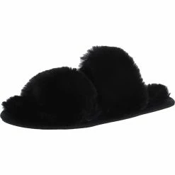Coupon 💯 Steve Madden Dreamer 👩 Womens Faux Fur Slide Slippers 🎉