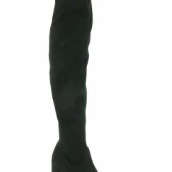 Flash Sale 🤩 Steve Madden Jacoby 👩 Womens Zipper Block Heel Over-The-Knee 🥾 Boots 🔔