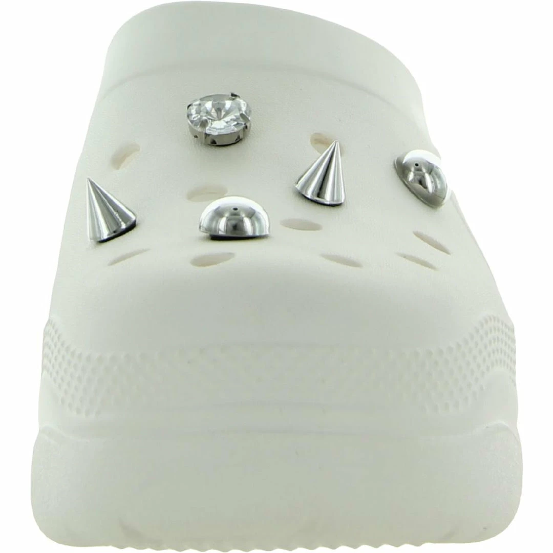 Outlet ๐ฅฐ Steve Madden Wreny ๐ฉ Womens Embellished Perforated Clogs ๐ - Image 3