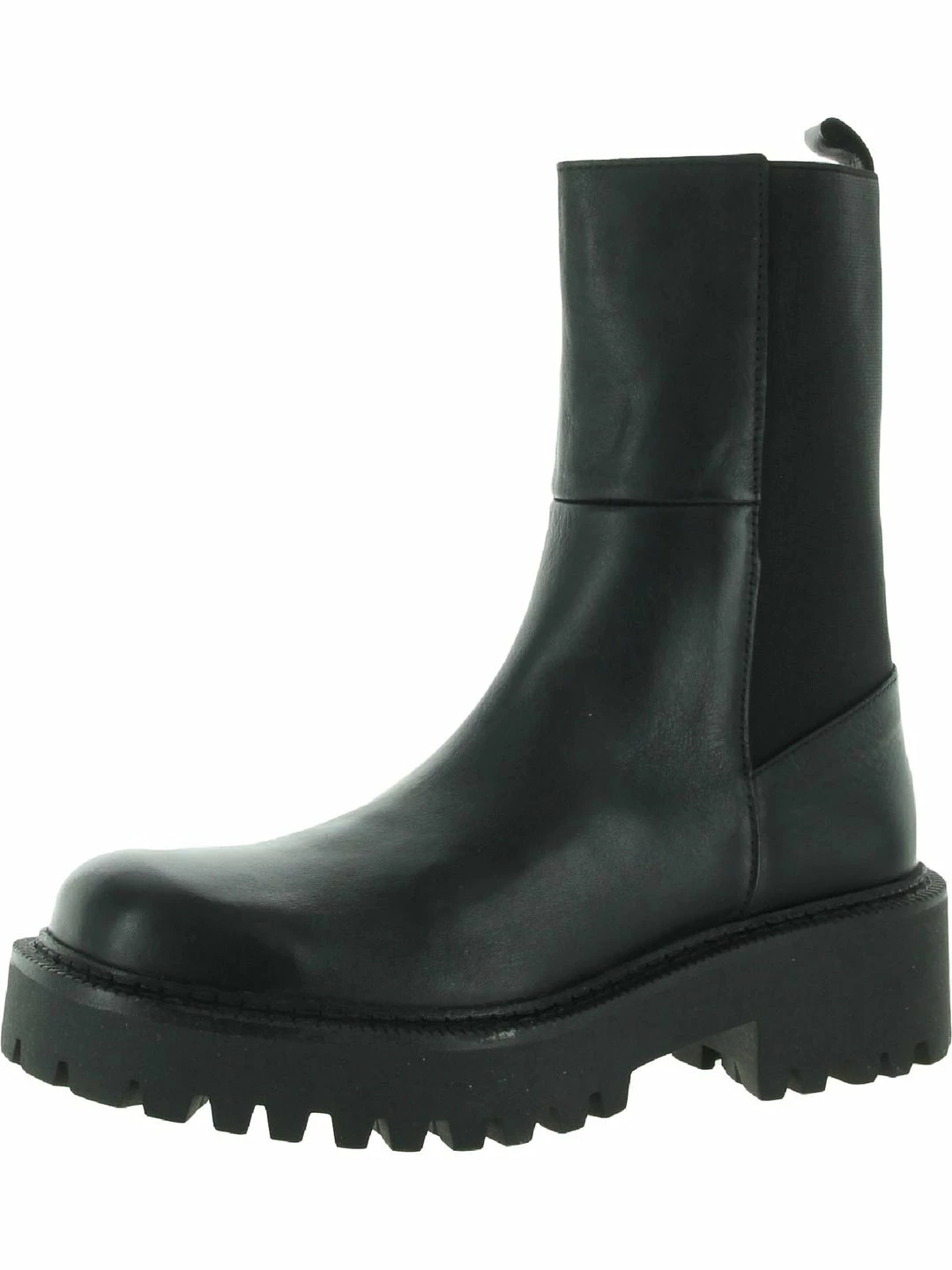 Best reviews of ⭐ Steve Madden Trespass 👩 Womens Leather Square Toe Chelsea 🥾 Boots 🔔