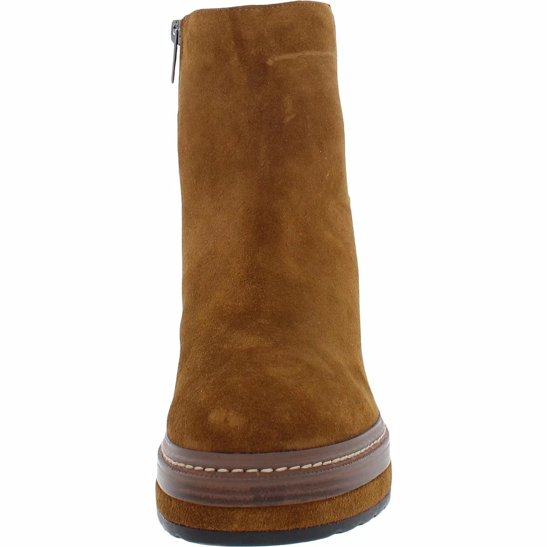 Coupon 🔔 Steve Madden Shaniya 👩 Womens Suede Block Heel Ankle 🥾 Boots 😀 - Image 2