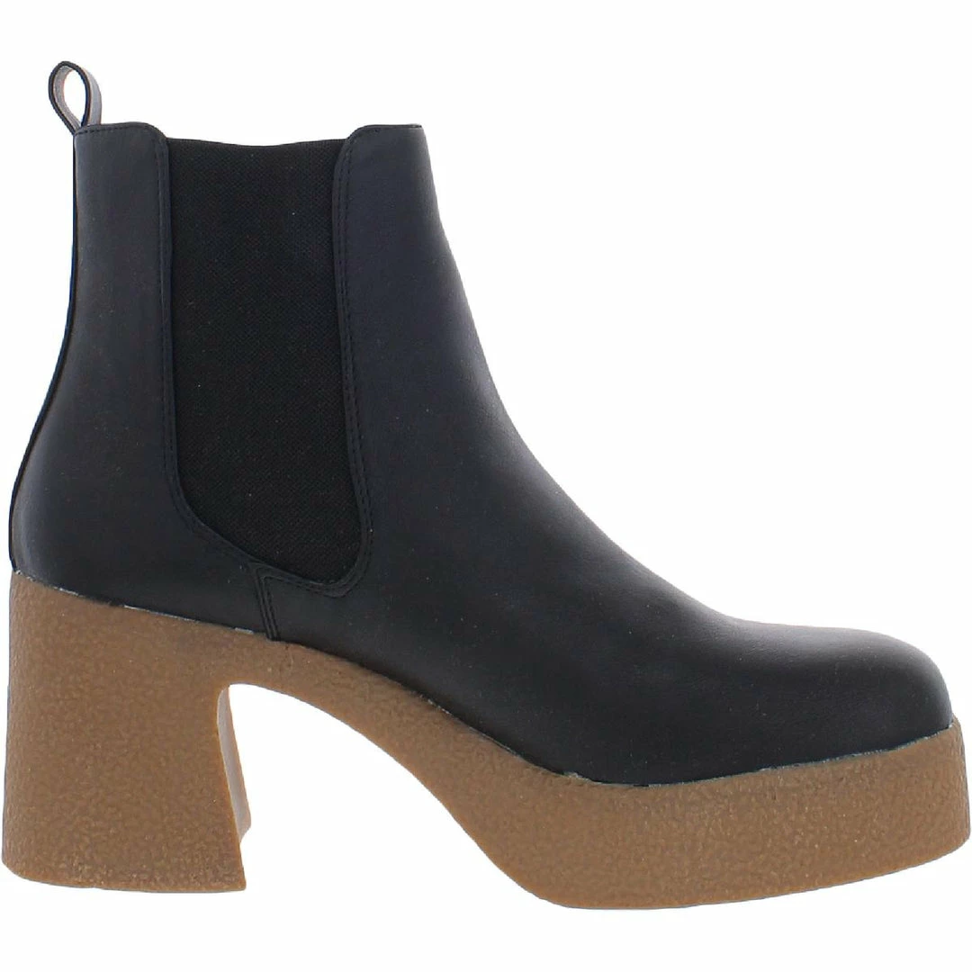 Buy โญ Steve Madden Beneficial ๐ฉ Womens Padded Insole Chunky Chelsea ๐ฅพ Boots โ - Image 2