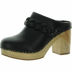 Outlet 🤩 Steve Madden Highland 👩 Womens Leather Braided Clogs ❤️