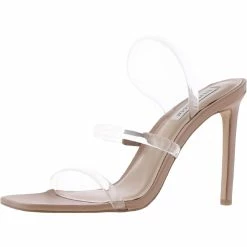 Budget ⭐ Steve Madden Gracey 👩 Womens Patent Stilettos Heel 🩴 Sandals 🎁